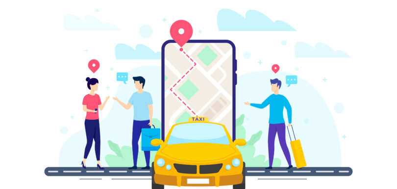 taxi booking app development