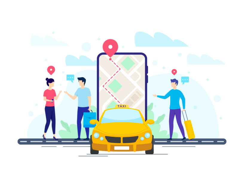 taxi booking app development